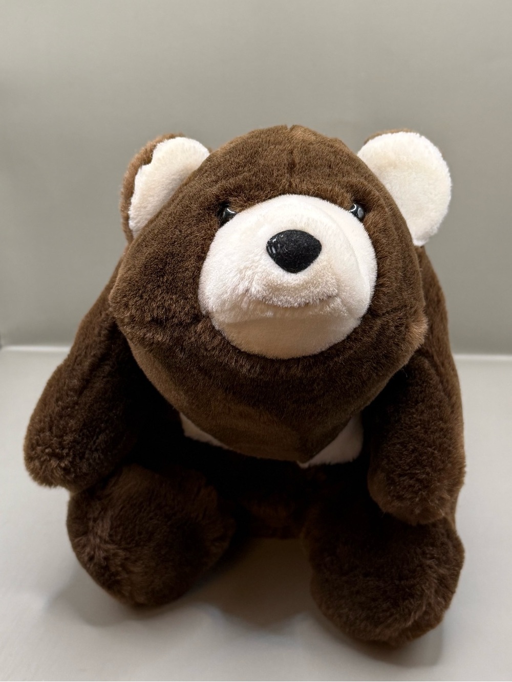 Vintage GUND Snuffles Brown Bear Plush Stuffed Animal 1980